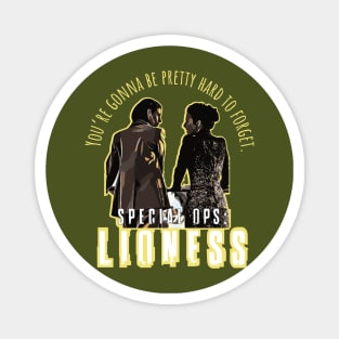 special ops lioness - your gonna be pretty hard to forget Magnet